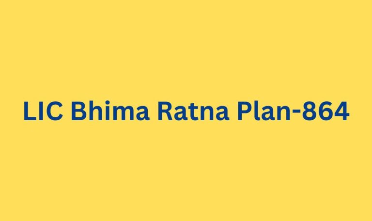 LIC Bhima Ratna Plan-864