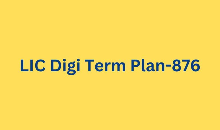 LIC Digi Term Plan-876